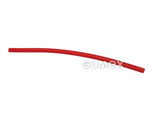 PU rúrka ELASTOLLAN C98, 4x1mm, 22bar, 52°ShD, -40°C/+60°C, červená